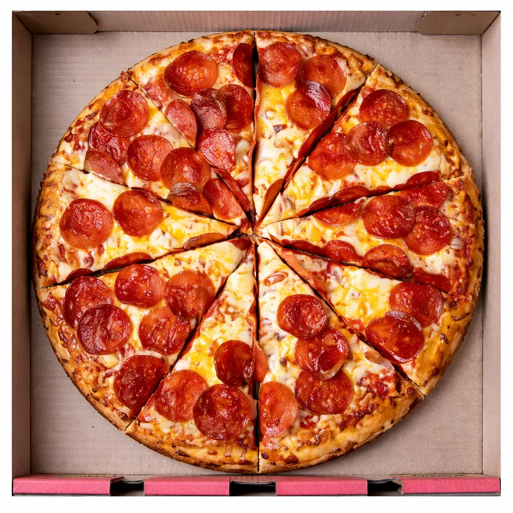 Specialty pizzas and vegetarian options at Pizza 64 Leduc